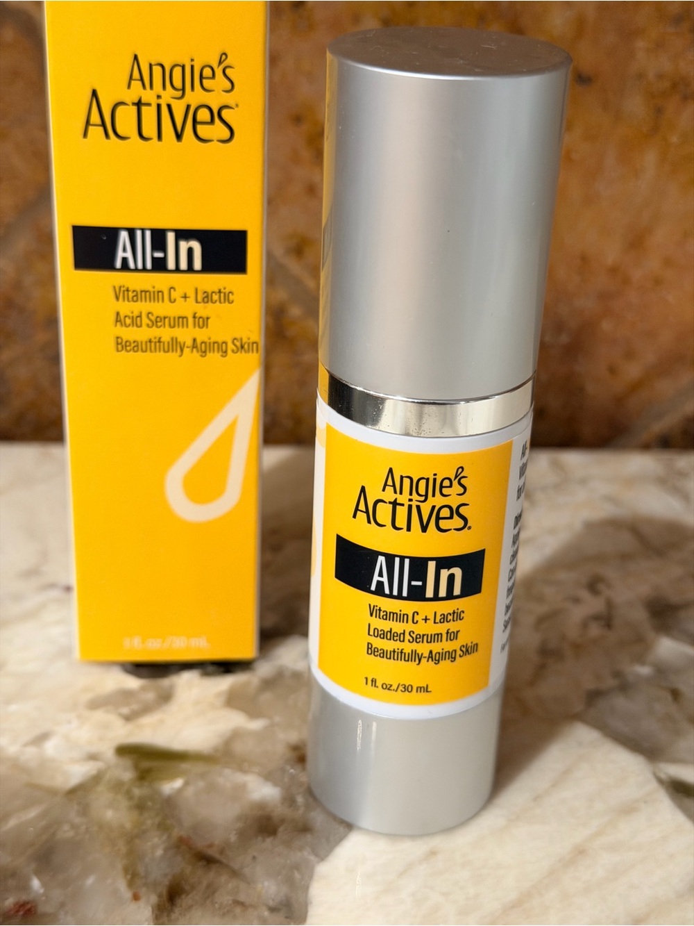 Angie’s Actives All-In Vitamin C + Lactic Serum NEW
